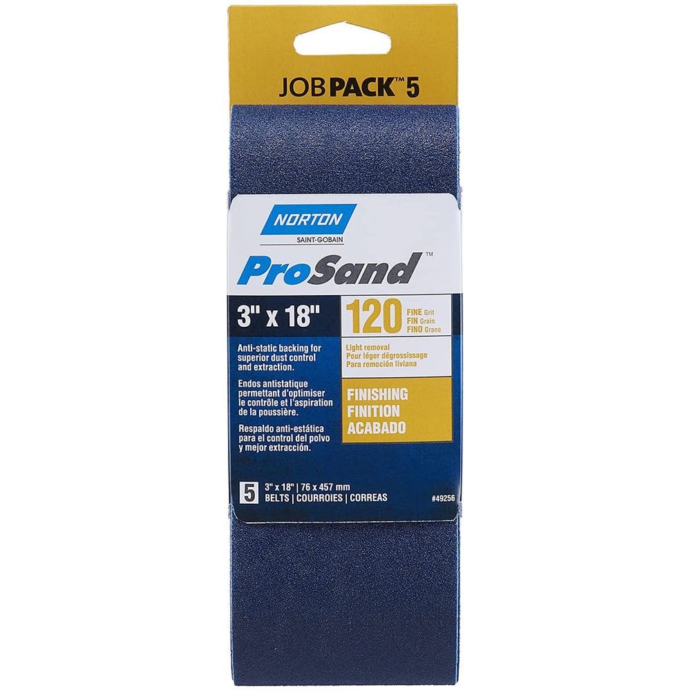 Cinto abrasivo Norton 7,6x46 cm 120 Grit