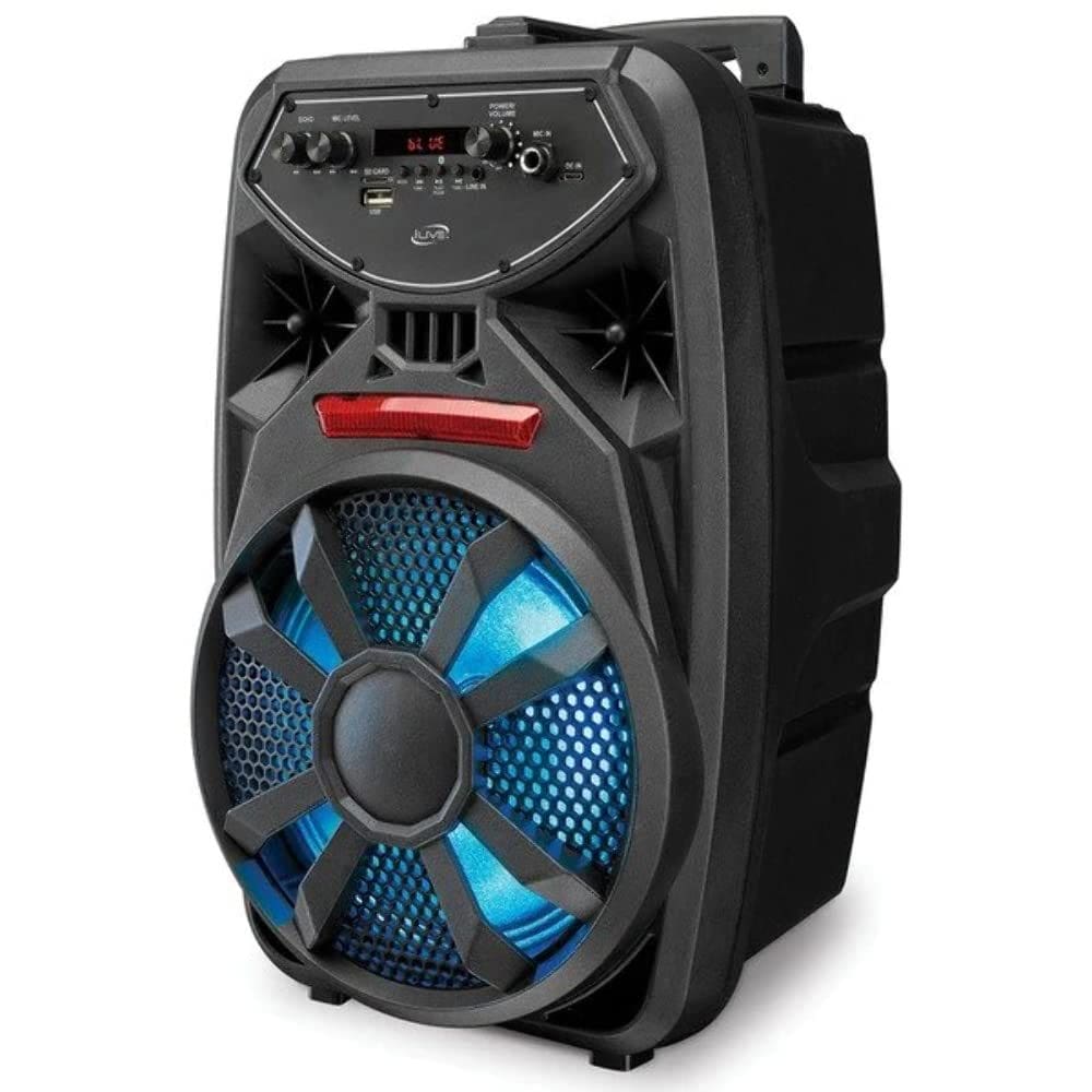Alto-falante sem fio iLive Electronics ISB380B LED Bluetooth 8”