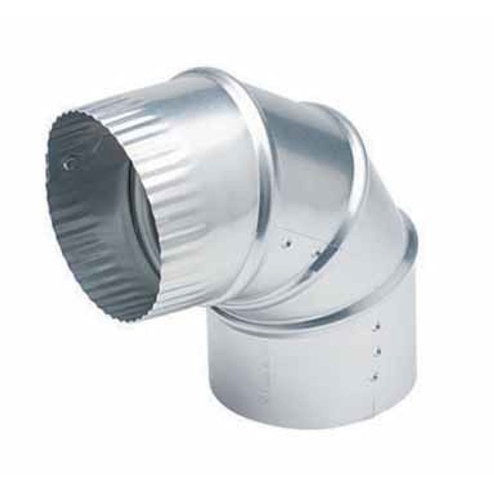 Accesorio para manguera Deflecto Jordan codo de aluminio de 7,5 cm de largo x 7,5 cm de diámetro