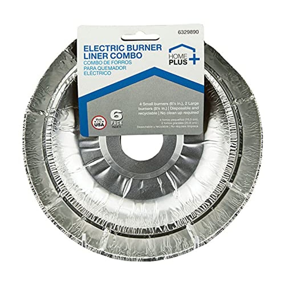 Forro de queimador elétrico Foil Durable Inc Home Plus