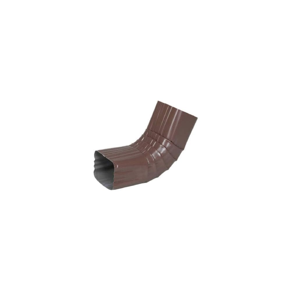 Gutter Front Elbow Amerimax 2x3 em alumínio marrom