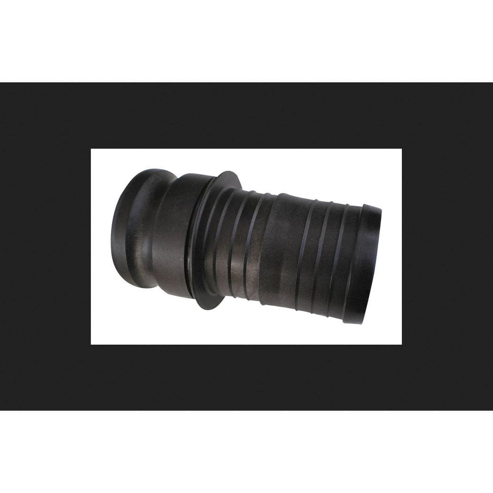 Adaptador de mangueira PACER Polipropileno macho 2” de diâmetro preto