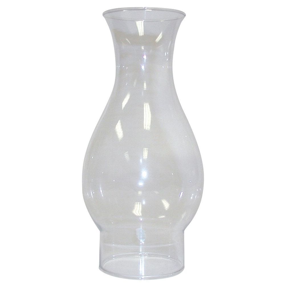 Lâmpada a óleo Lamplilight 417B Chaminé de vidro Flaretop de 21,5 cm