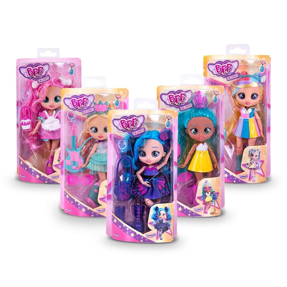 Boneca Bff By Cry Babies Série Talents modelos Variados  Multikids  - BR2099