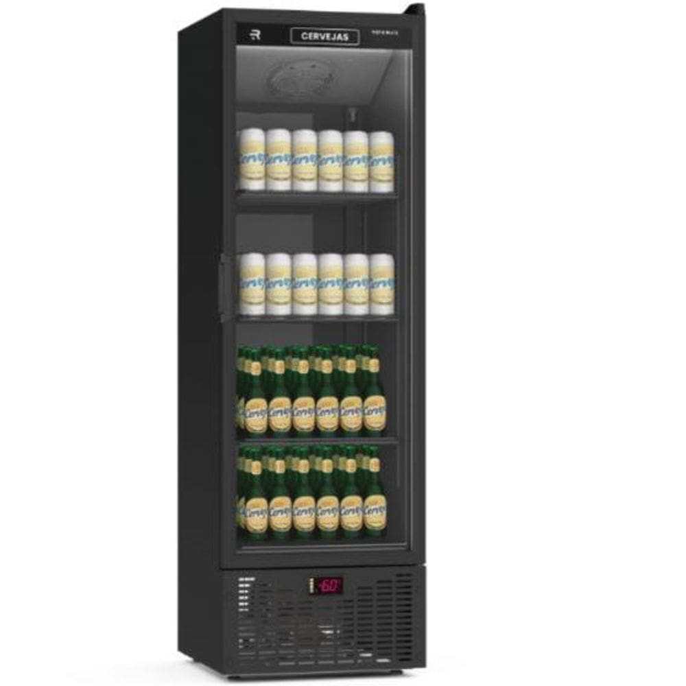 Visa Cooler Cervejeira Porta de Vidro 250 Litros Ar forçado VCCE-250P 220v – Refrimate