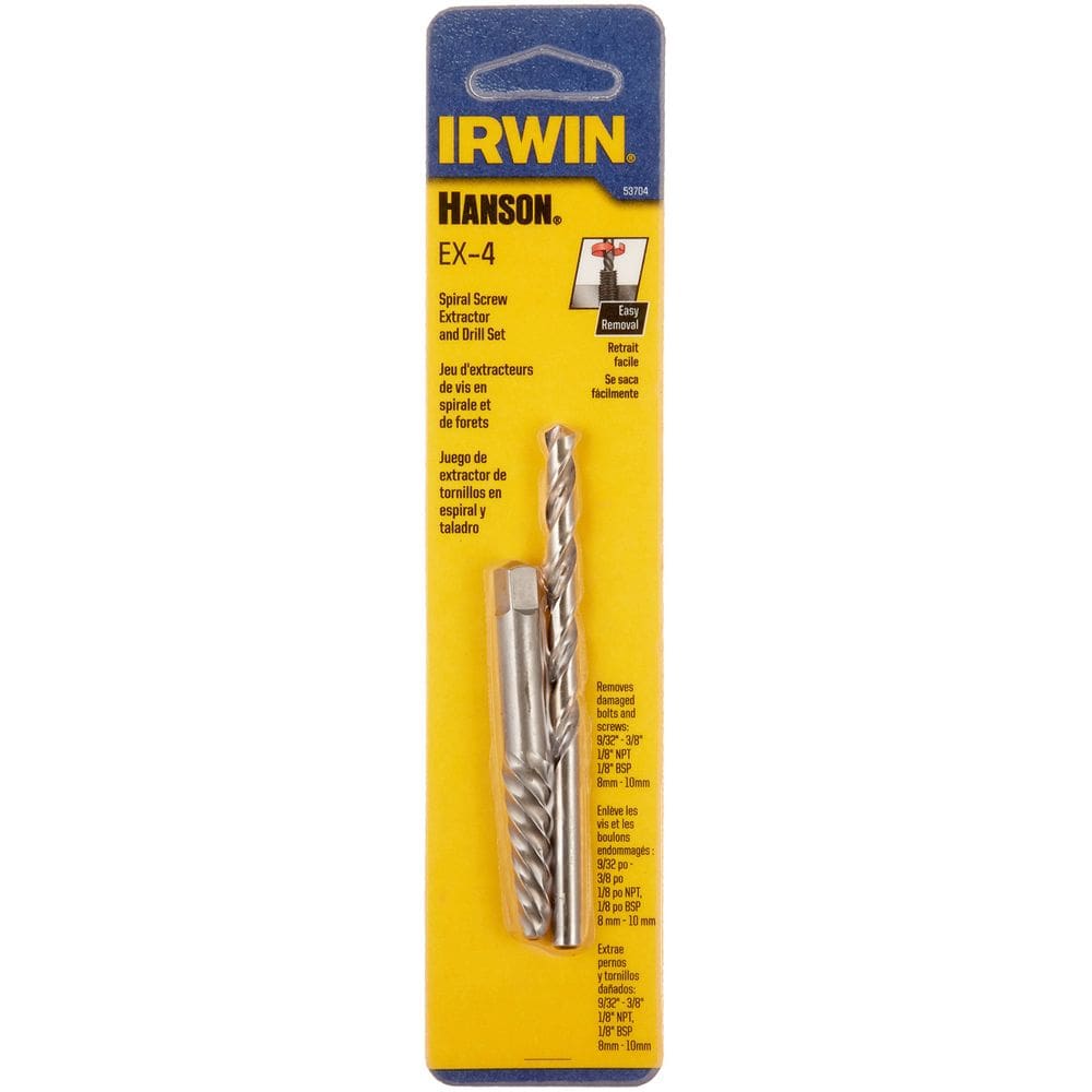 Extrator de parafuso espiral IRWIN Multitool 53704 EX-4