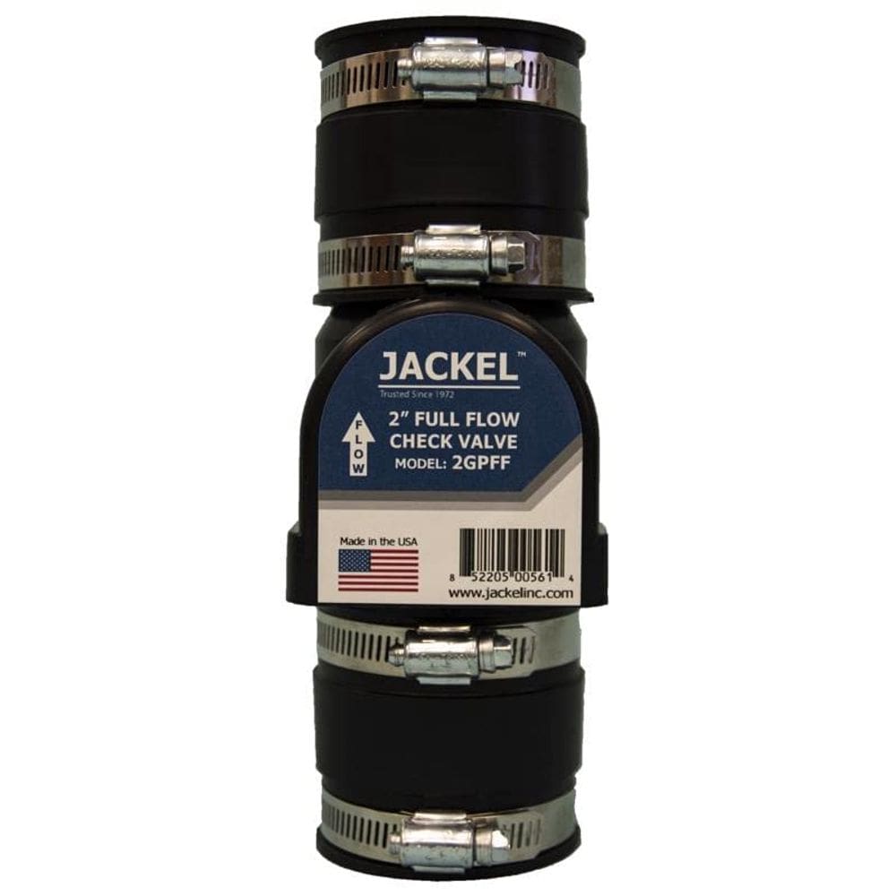 Válvula de retenção Jackel ABS modelo 2GPFF, fluxo total de 2”