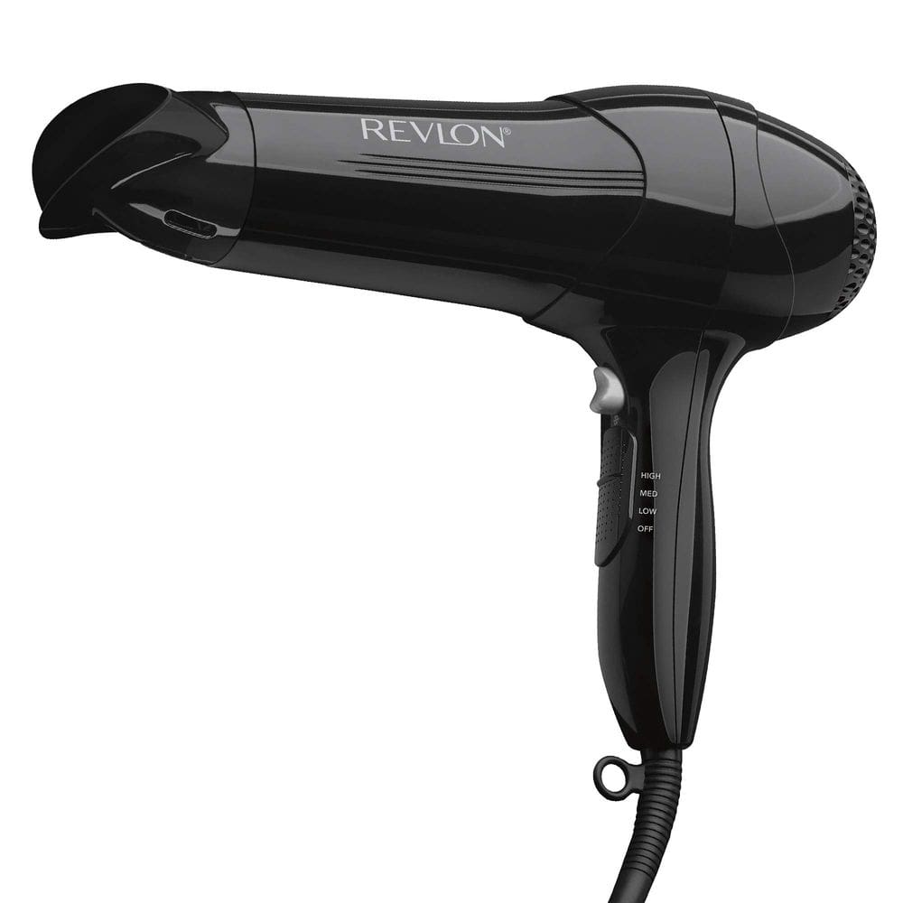 Secador de cabelo Revlon 1875W, leve, fácil, de modelagem suave