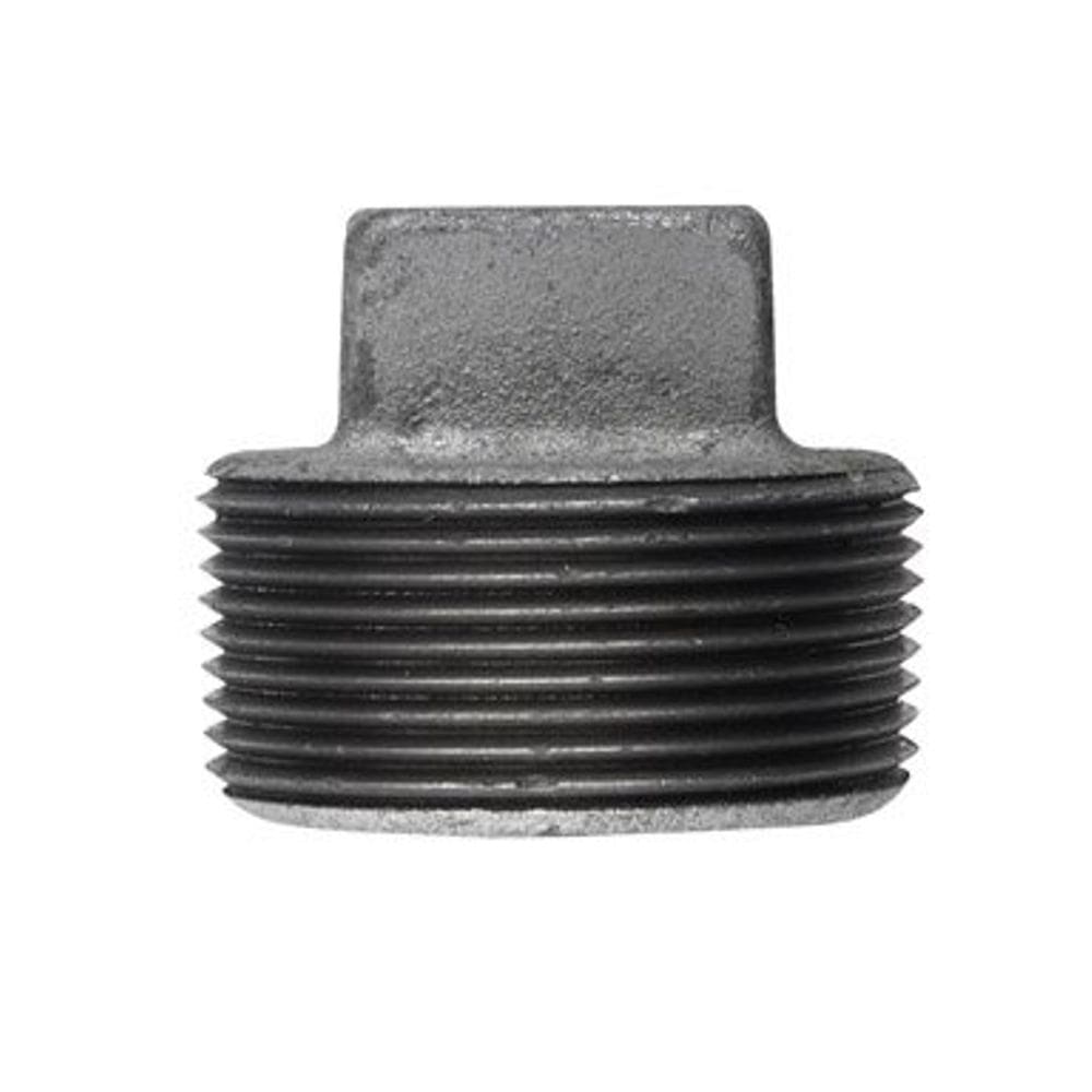 Plugue de ferro galvanizado Anvil 1,5 em MPT