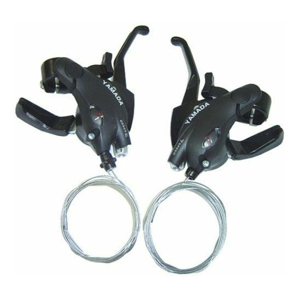 Alavancas de Câmbio Yamada N01 21v Gatilho + Manetes Freio