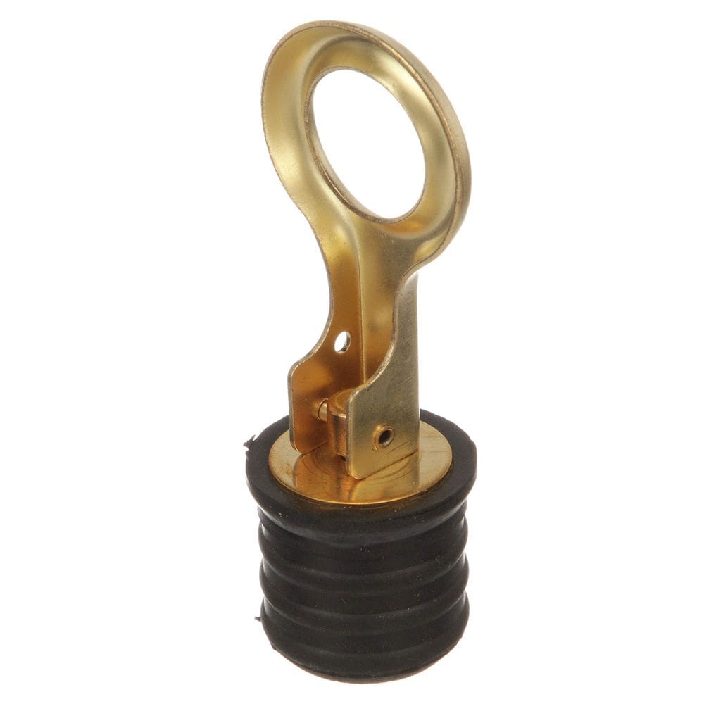 Plug Stopper SEACHOICE Snap-Lock em latão de 1-1/4 polegadas