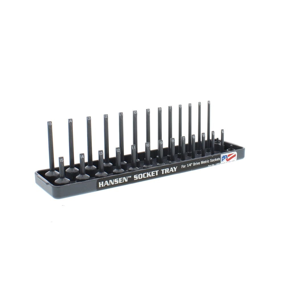 Suporte de soquete Lisle 1/4 de polegada Drive Metric 4-15MM
