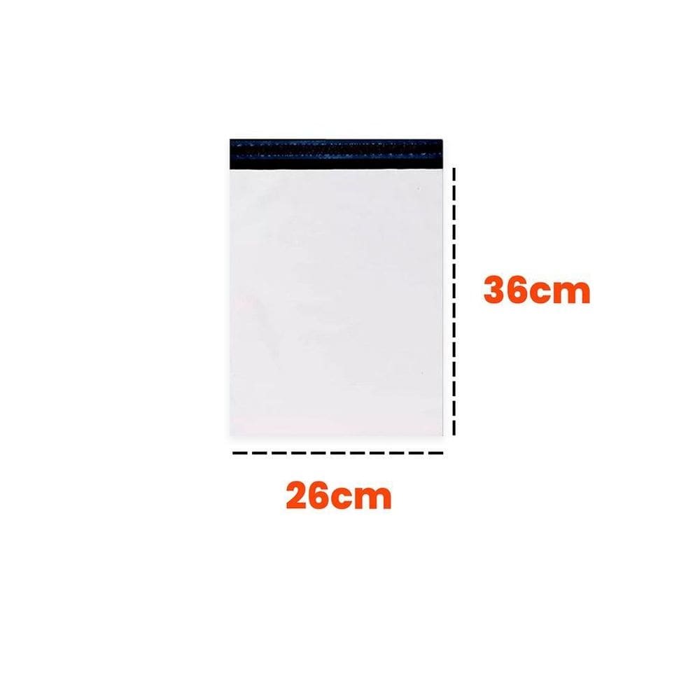 Envelope De Segurança Para Branco 26X36 Com 100 Un