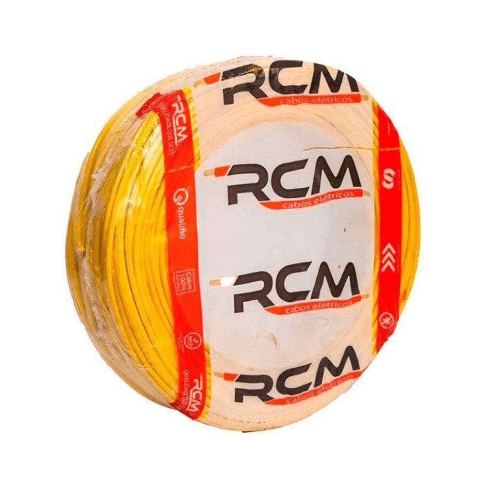 Fio Elétrico Cabo Flexível 2,5Mm Com 100 Metros Rcm/Corfio A