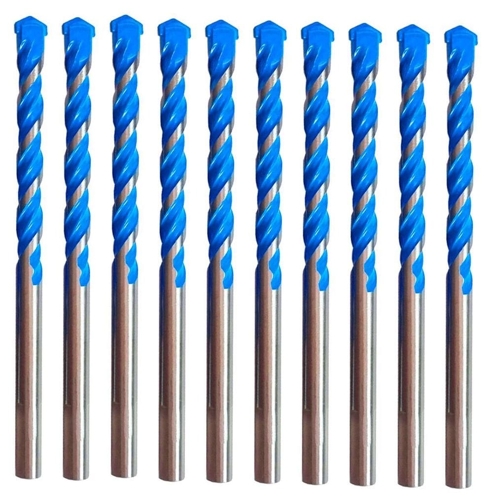 Kit 10 Brocas 12Mm Multifunção Multimaterial Fura Tudo Md