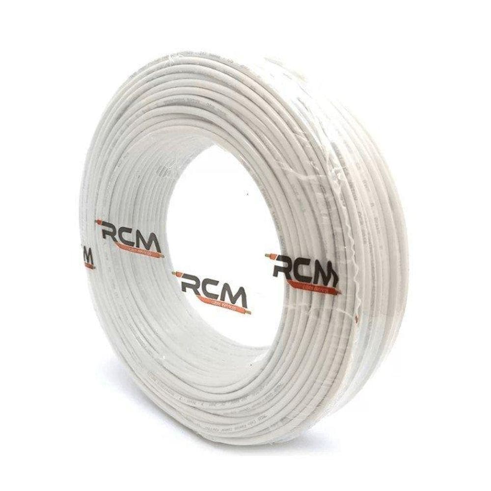Fio Elétrico Cabo Flexível 2,5Mm Com 100 Metros Rcm/Corfio B