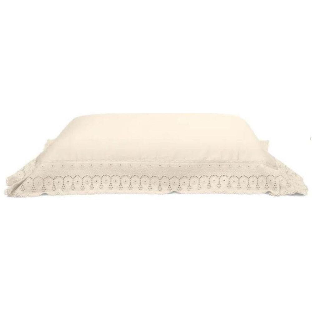 Fronha Avulsa Cristal Com Renda 300 Fios 50 X 90 Buettner