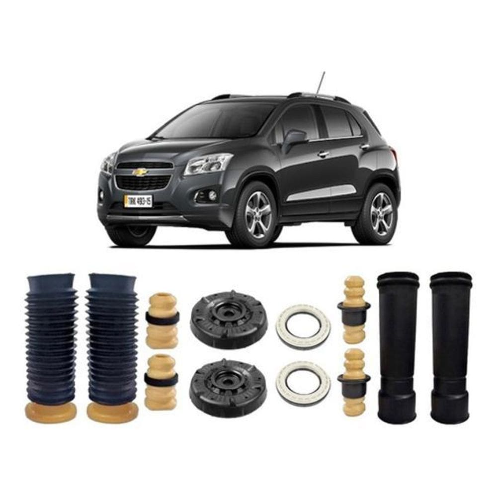 4 Kit Amortecedor Dianteiro Traseiro Tracker 2014 2015 2016