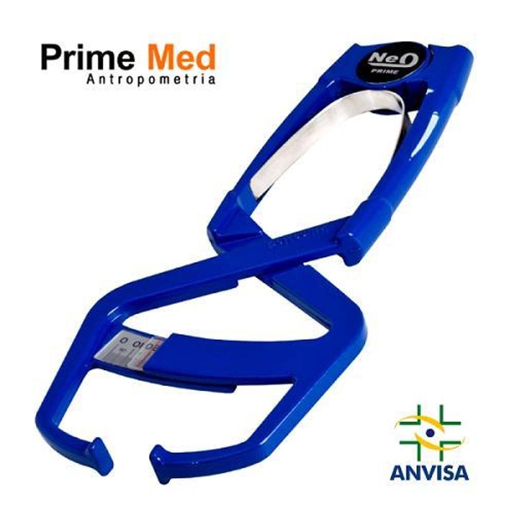 Adipometro Clinico Prime Med Neo Azul Com Software Web