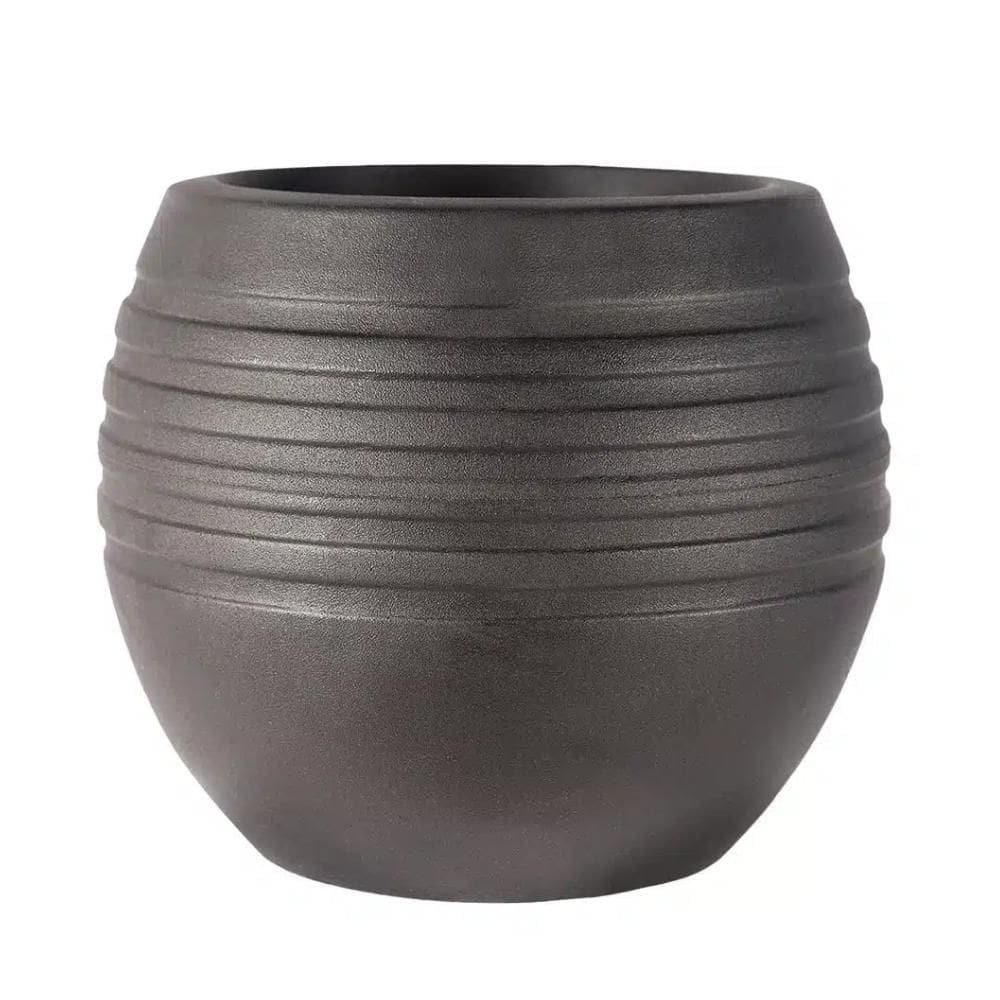 Terrano Vaso Canela Preto 24Cm