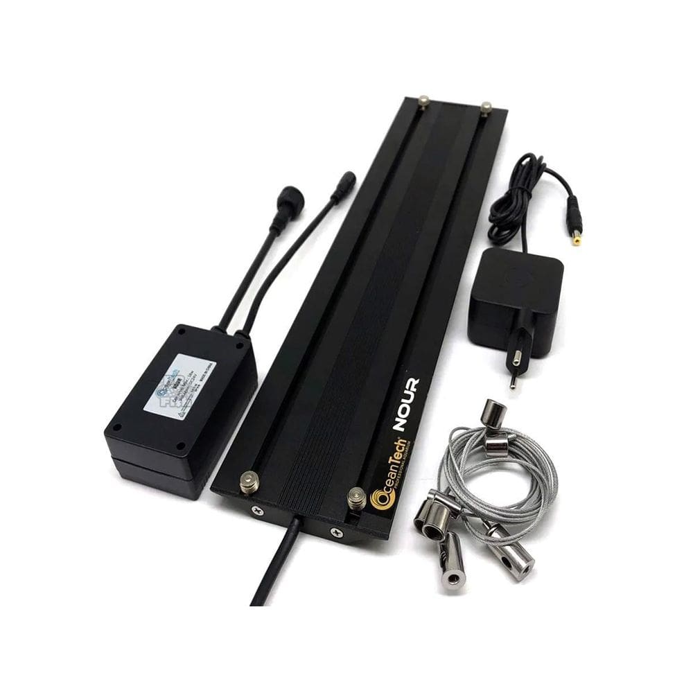 Luminária Nour Marine Ocean Tech 40Cm Marinho Com Bluetooth