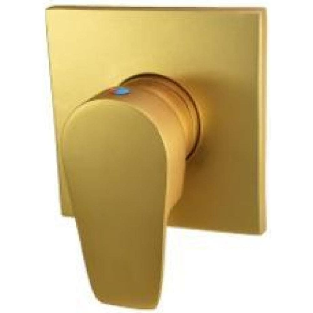 Acabamento Monocomando Chuveiro Base 1/2 Docol Dourado Fosco