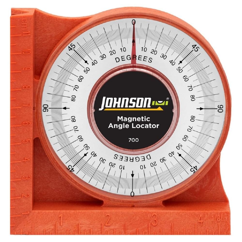 Localizador de ângulo magnético Johnson Level & Tool 700 Orange