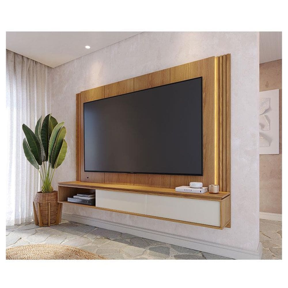 Home Suspenso Ambiente Loa Freijó Off White – Colibri