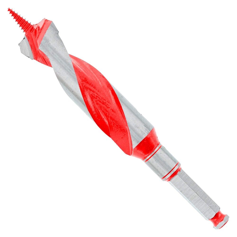 Broca Diablo Auger com 2,9 cm de diâmetro, 19 cm de comprimento, haste hexagonal