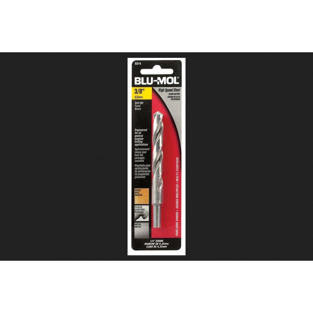 Broca Disston Blu-mol 9,5 mm x 13 cm de aço de alta velocidade