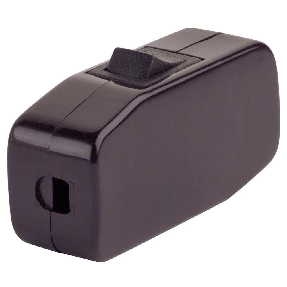 Interruptor de aparelho Leviton 5410 de polo único 125V 3A marrom