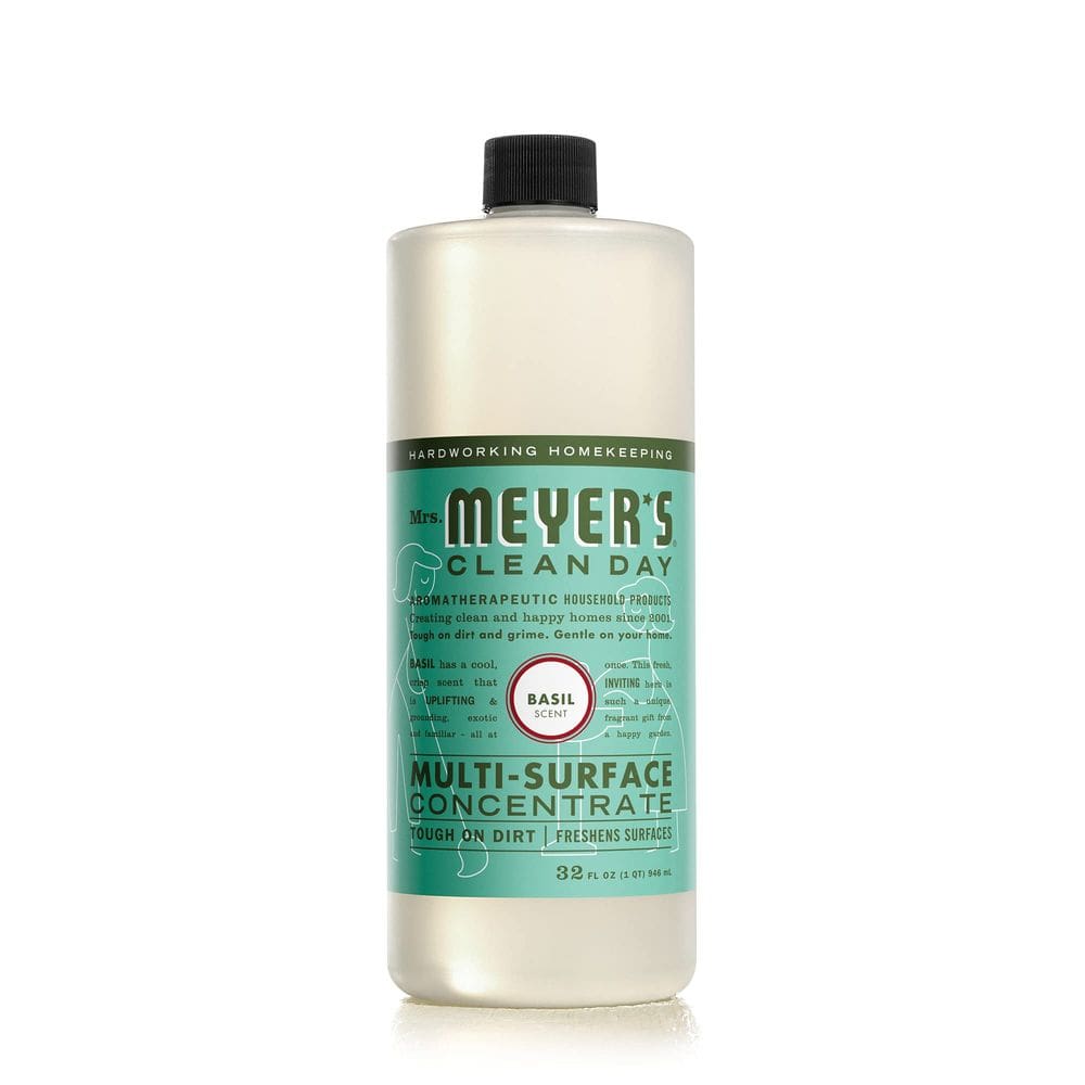 Limpador multisuperfícies Mrs. MEYER`S Basil 946 ml Concentrado
