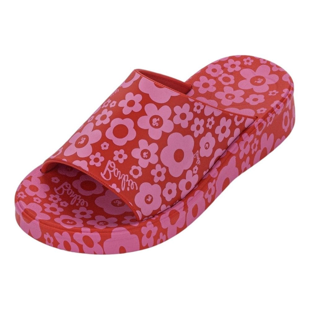 Chinelo Infantil Menina Plataforma Macia Slide Pinx Barbie