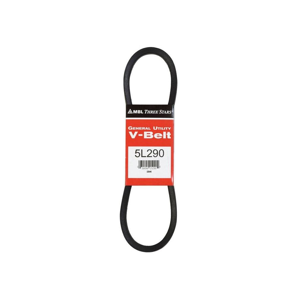 Correia em V MBL 5L290 5L Seção 1,7 cm W 1 cm A 74 cm L Borracha