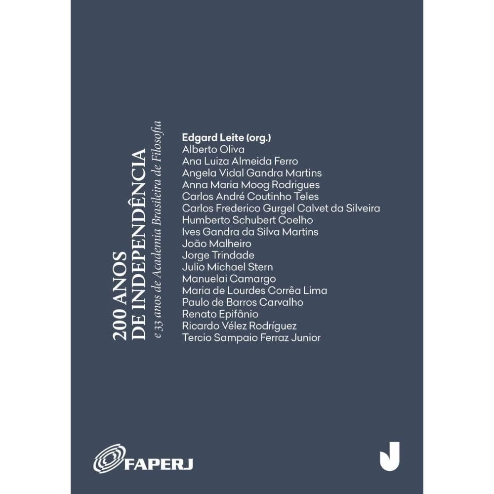 200 anos de Independência, 33 anos da Academia Brasileira de Filosofia