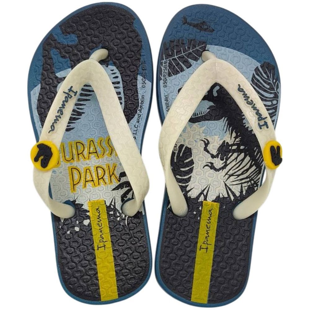 Chinelo Infantil Menino Casual Jurassic Park Ipanema Kids