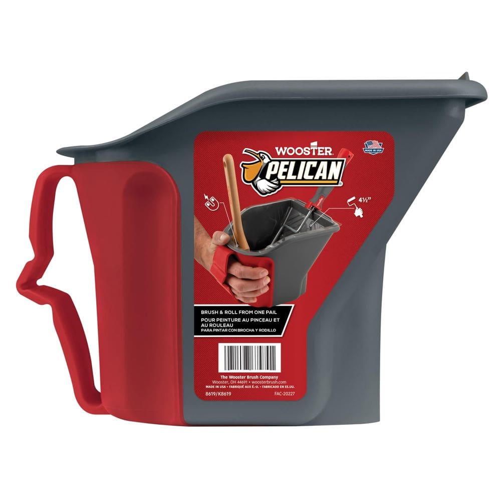 Balde de pintura Wooster Brush Quart Pail 8619 Pelican Hand Held 1