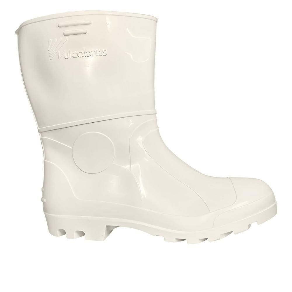 Bota Vulcabras Cano Curto Branca