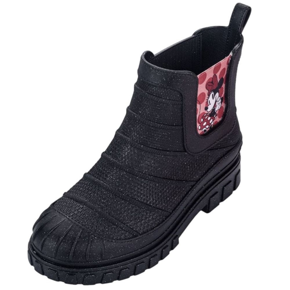 Bota Galocha Infantil Menina Impermeavel Minnie Disney