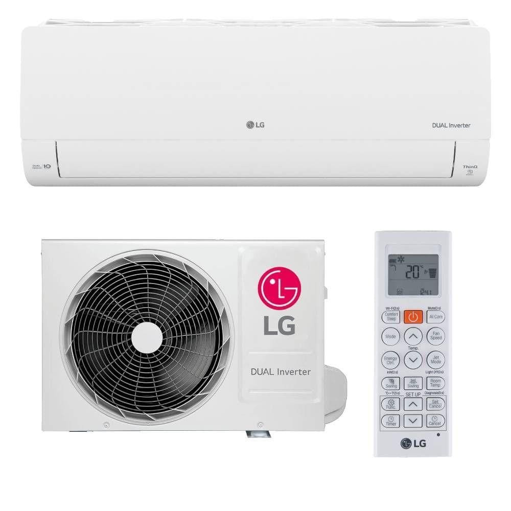 Ar Condicionado LG AI Dual Inverter Voice 9000 BTU Quente Frio 220V S3UW09AA31D.EB2GAM1
