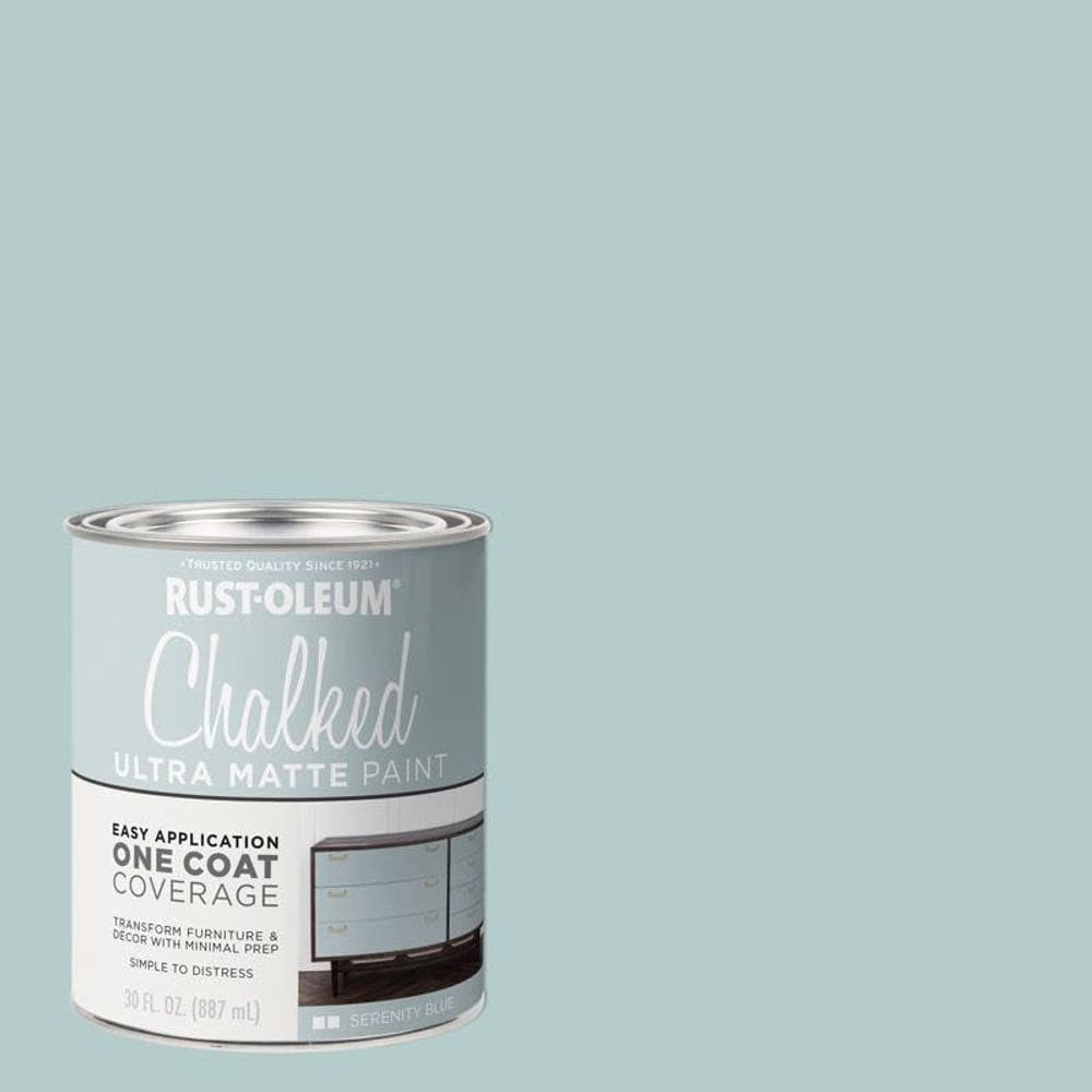 Pintura Rust-Oleum Chalked Serenity Blue 887ml fosca
