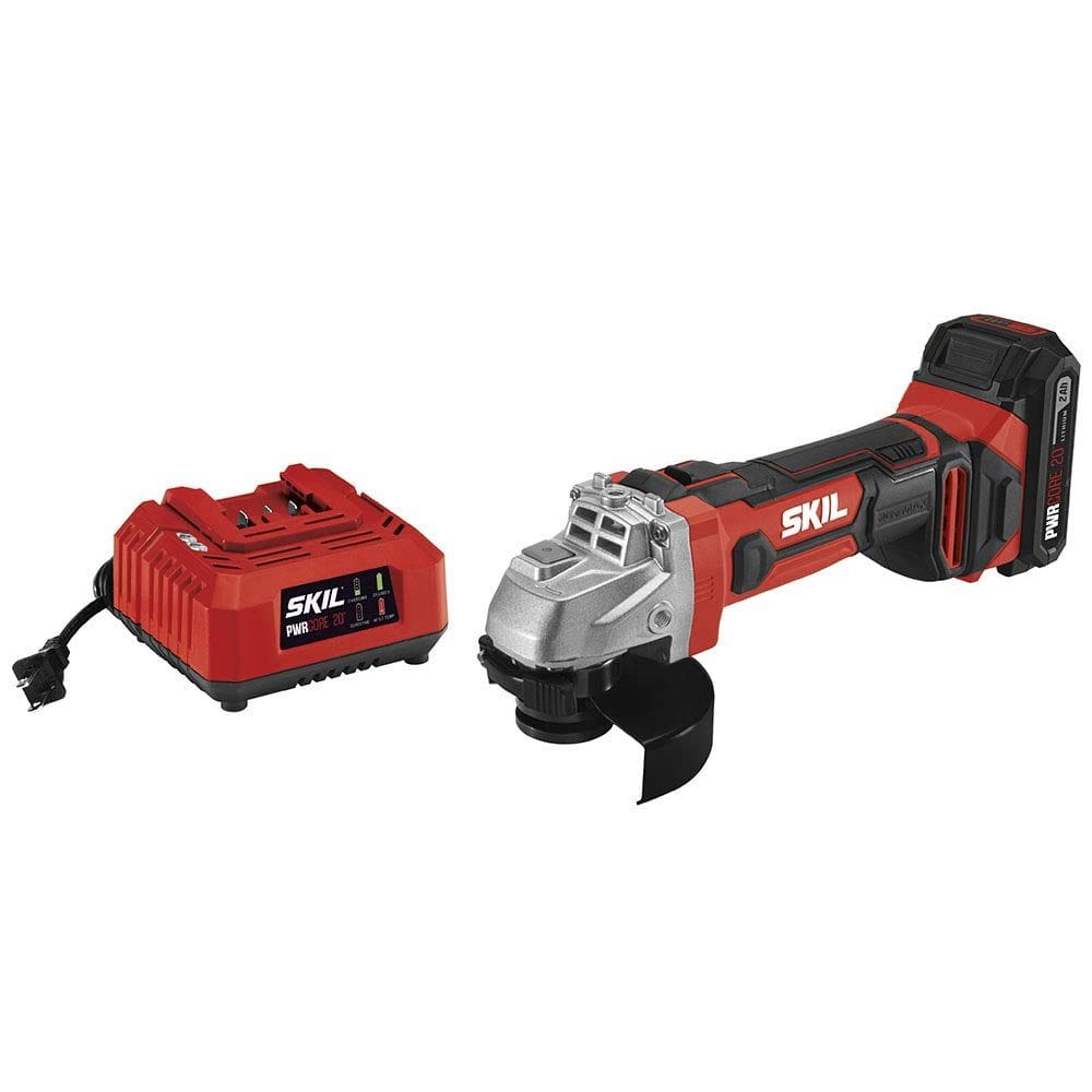 Esmerilhadeira angular Skil AG290202 20V 11,4 cm com bateria de 2,0 Ah