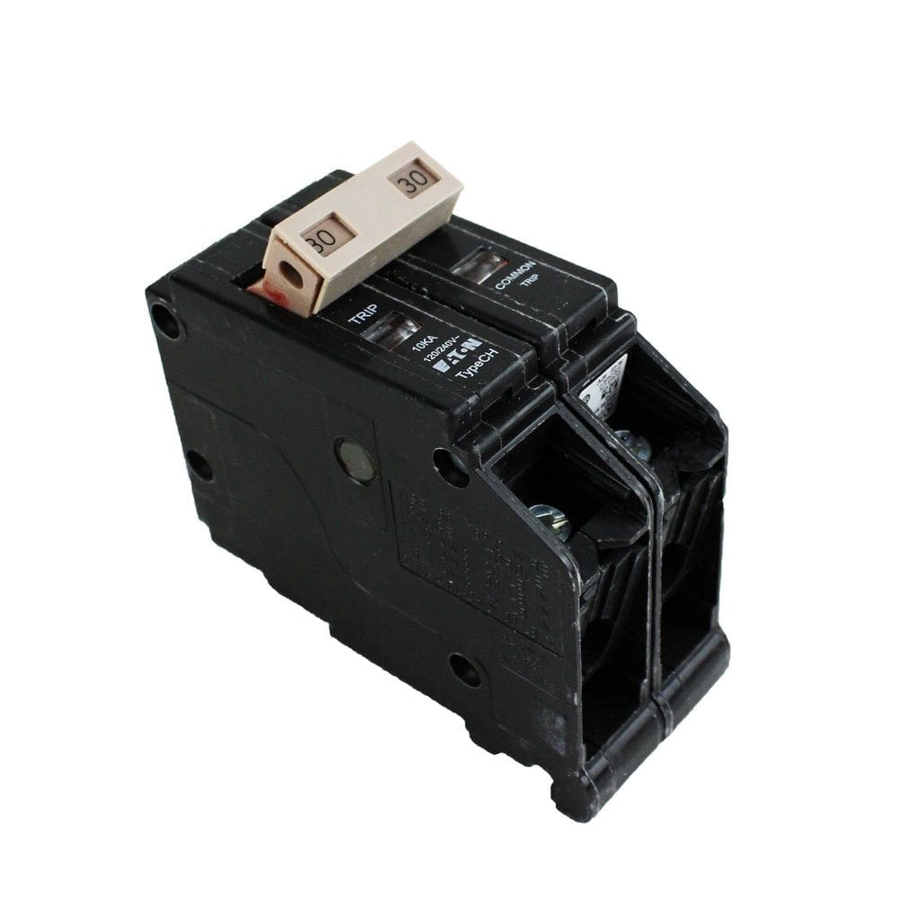 Disjuntor Eaton CHF230 30A de pólo duplo preto