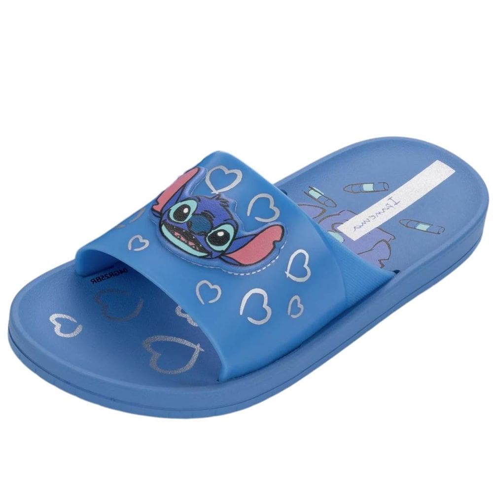 Chinelo Infantil Menina Slide Stitch Disney Fun Ipanema