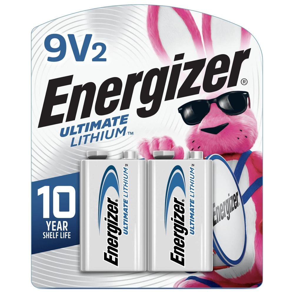 Bateria Energizer Ultimate Lithium 9V (pacote com 2)