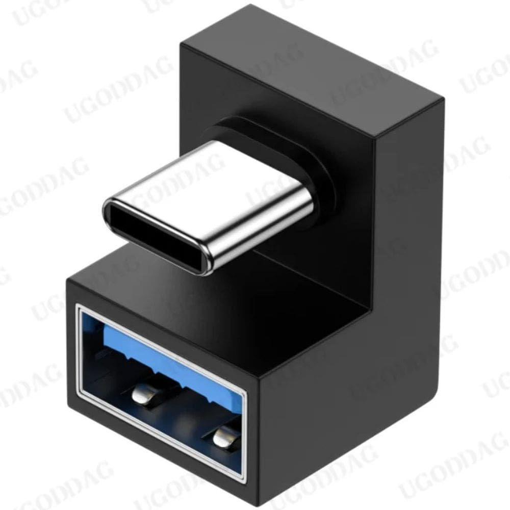 Adaptador USB 3.1 Tipo C Macho p/ USB 3.0 A Fêmea 10Gbps