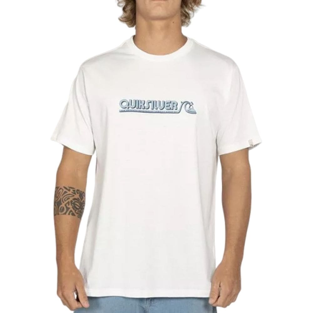 Camiseta Quiksilver Masculina Retro Bubble