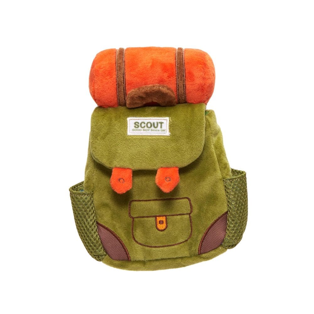 Juguete para Perro Mochila BARK Rowdy Ruckus Large con Sonido Crujiente