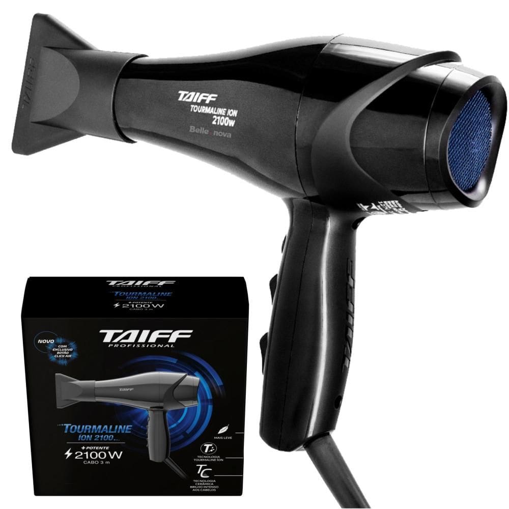 Secador de Cabelo taiff New Tourmaline Profissional 2100w