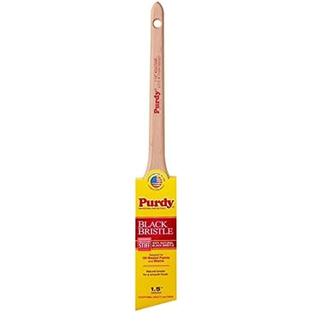 Pincel de pintura Purdy Black Bristle 3,8 cm Medium Stiff